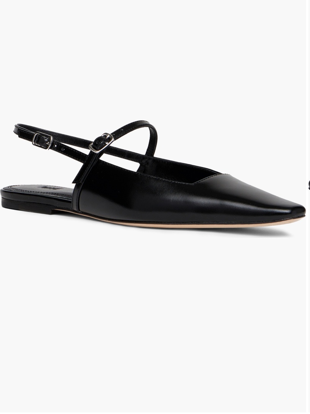 Paige Whitley Slingback Mary Jane Flat NEW